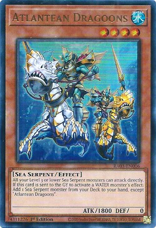 Atlantean Dragoons (UR) [RA03-EN006] Ultra Rare | Fandemonia Ltd