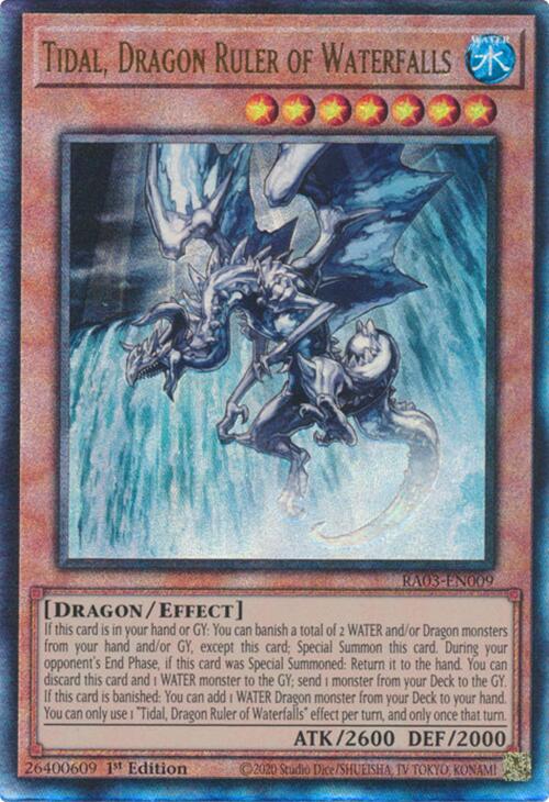 Tidal, Dragon Ruler of Waterfalls (UTR) [RA03-EN009] Prismatic Ultimate Rare | Fandemonia Ltd