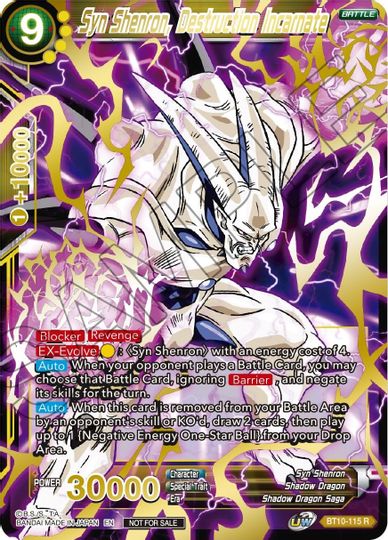 Syn Shenron, Destruction Incarnate (Alternate Art) (BT10-115) [Tournament Promotion Cards] | Fandemonia Ltd