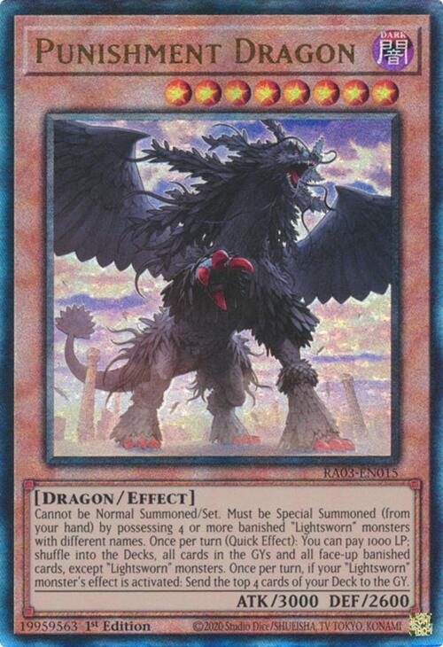 Punishment Dragon (UTR) [RA03-EN015] Prismatic Ultimate Rare | Fandemonia Ltd