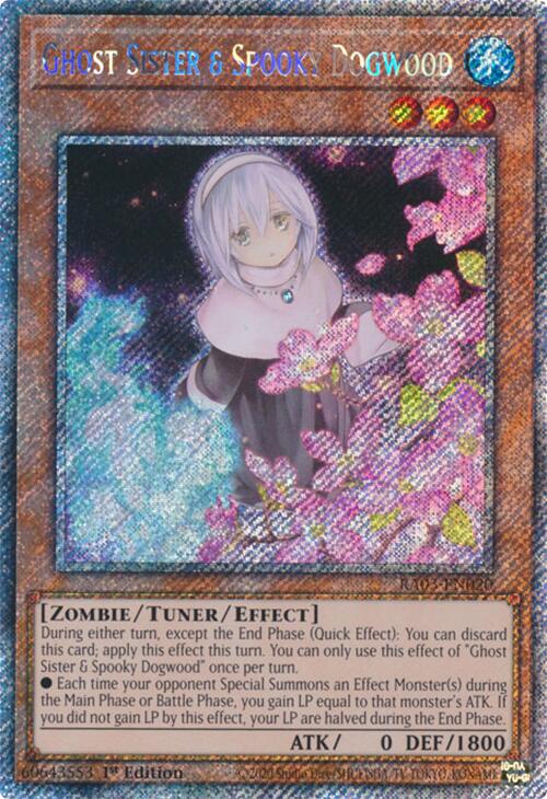 Ghost Sister & Spooky Dogwood (Platinum Secret Rare) [RA03-EN020] Platinum Secret Rare | Fandemonia Ltd