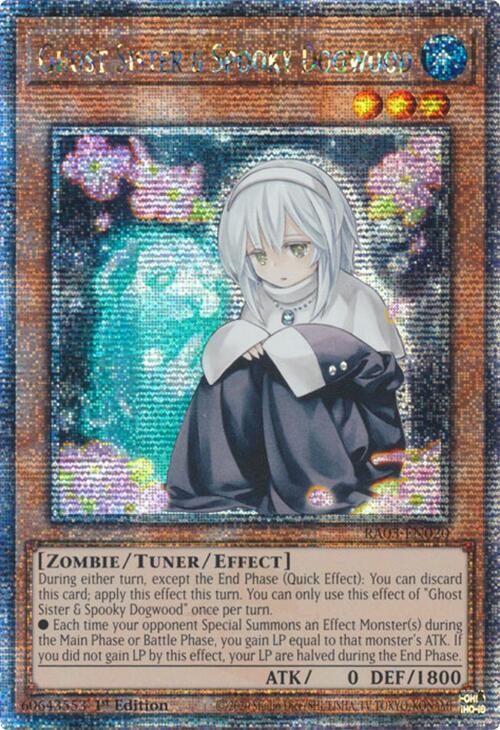 Ghost Sister & Spooky Dogwood (Quarter Century Secret Rare) [RA03-EN020] Quarter Century Secret Rare | Fandemonia Ltd