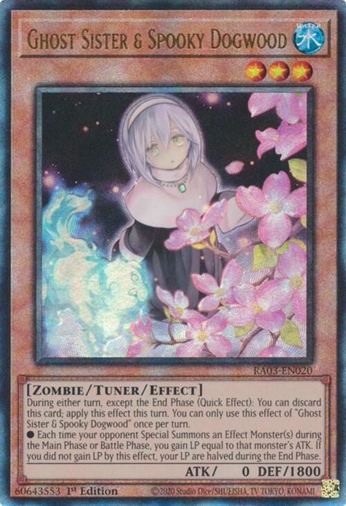 Ghost Sister & Spooky Dogwood (UTR) [RA03-EN020] Prismatic Ultimate Rare | Fandemonia Ltd