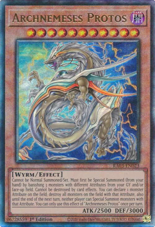 Archnemeses Protos (UTR) [RA03-EN023] Prismatic Ultimate Rare | Fandemonia Ltd