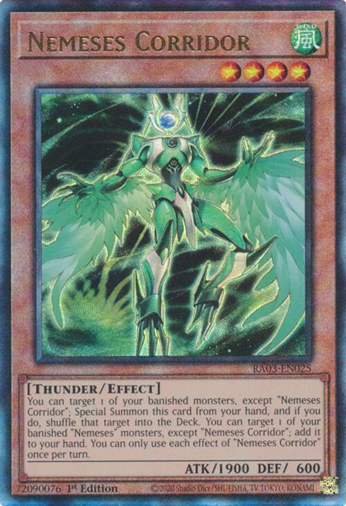 Nemeses Corridor (UTR) [RA03-EN025] Prismatic Ultimate Rare | Fandemonia Ltd