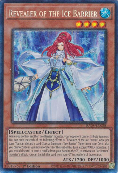 Revealer of the Ice Barrier (CR) [RA03-EN028] Prismatic Collector's Rare | Fandemonia Ltd