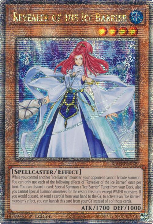 Revealer of the Ice Barrier (Quarter Century Secret Rare) [RA03-EN028] Quarter Century Secret Rare | Fandemonia Ltd