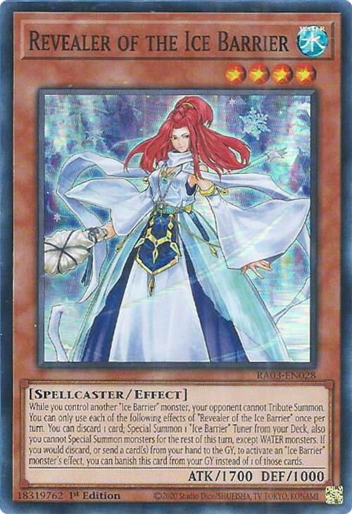 Revealer of the Ice Barrier [RA03-EN028] Super Rare | Fandemonia Ltd