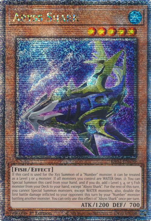 Abyss Shark (Quarter Century Secret Rare) [RA03-EN030] Quarter Century Secret Rare | Fandemonia Ltd