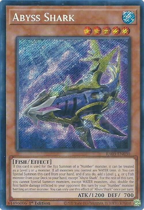 Abyss Shark (Secret Rare) [RA03-EN030] Secret Rare | Fandemonia Ltd