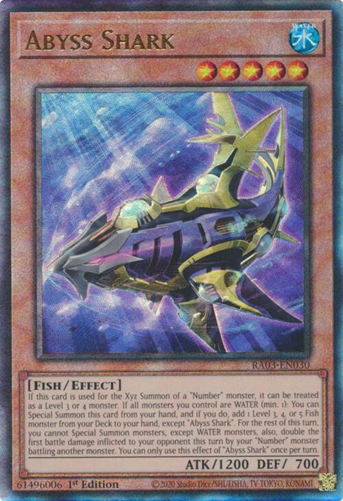 Abyss Shark (UTR) [RA03-EN030] Prismatic Ultimate Rare | Fandemonia Ltd