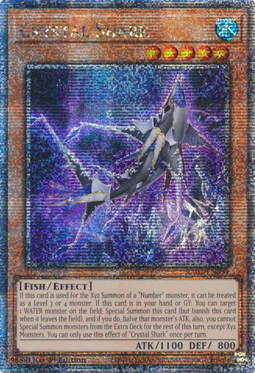 Crystal Shark (Quarter Century Secret Rare) [RA03-EN031] Quarter Century Secret Rare | Fandemonia Ltd