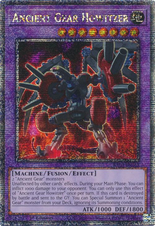 Ancient Gear Howitzer (Quarter Century Secret Rare) [RA03-EN035] Quarter Century Secret Rare | Fandemonia Ltd