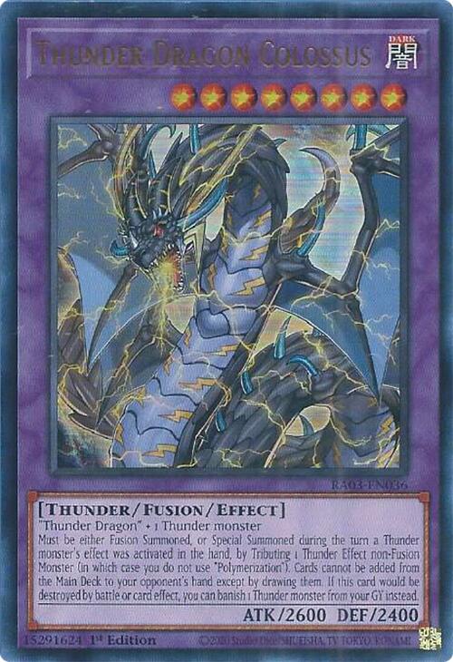 Thunder Dragon Colossus (UR) [RA03-EN036] Ultra Rare | Fandemonia Ltd