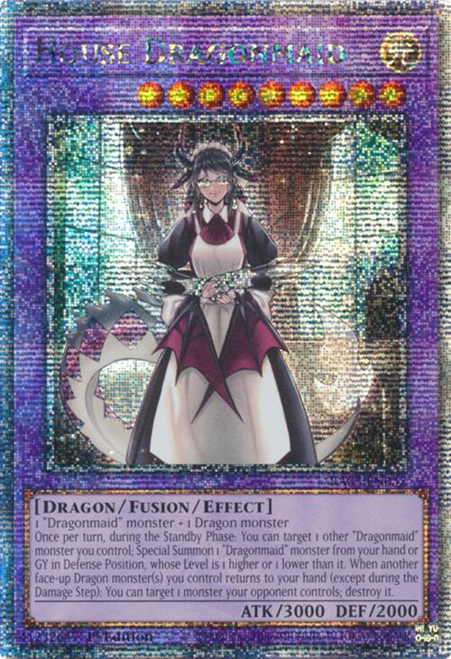 House Dragonmaid (Quarter Century Secret Rare) [RA03-EN037] Quarter Century Secret Rare | Fandemonia Ltd