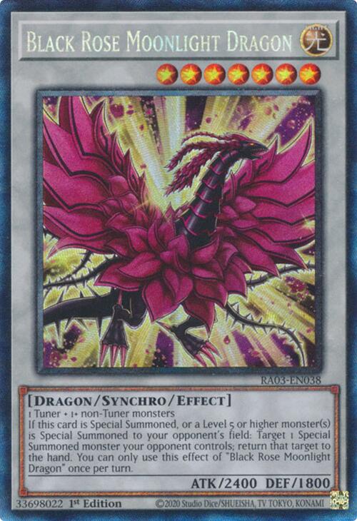 Black Rose Moonlight Dragon (CR) [RA03-EN038] Prismatic Collector's Rare | Fandemonia Ltd