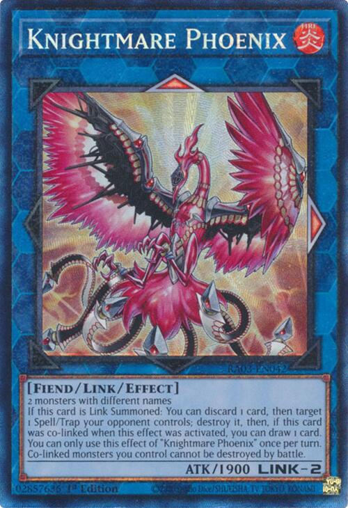 Knightmare Phoenix (CR) [RA03-EN042] Prismatic Collector's Rare | Fandemonia Ltd