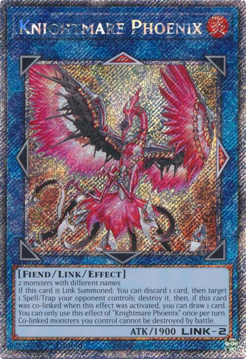 Knightmare Phoenix (Platinum Secret Rare) [RA03-EN042] Platinum Secret Rare | Fandemonia Ltd