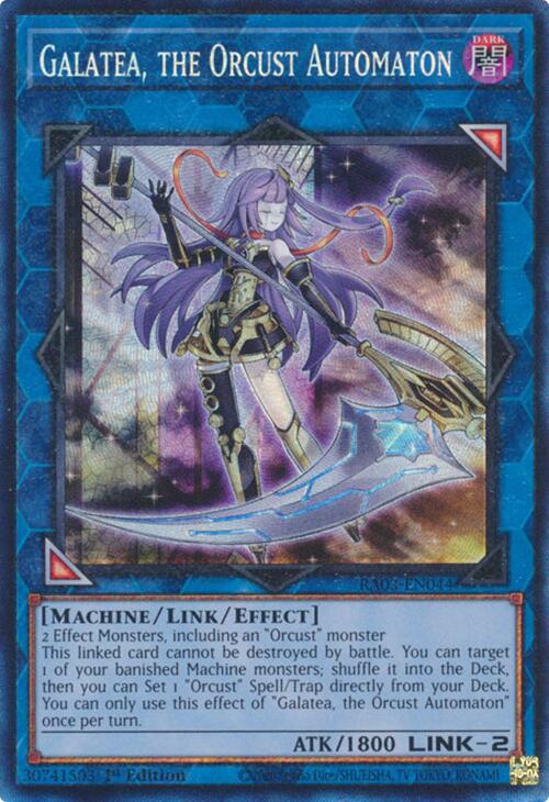 Galatea, the Orcust Automaton (CR) [RA03-EN044] Prismatic Collector's Rare | Fandemonia Ltd