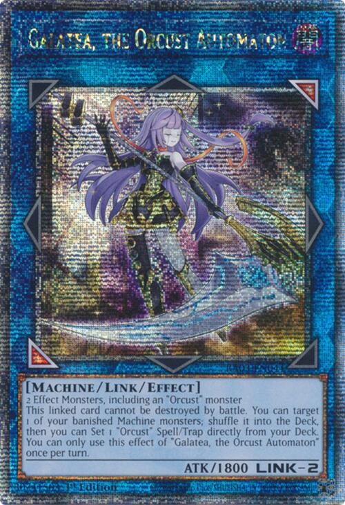 Galatea, the Orcust Automaton (Quarter Century Secret Rare) [RA03-EN044] Quarter Century Secret Rare | Fandemonia Ltd