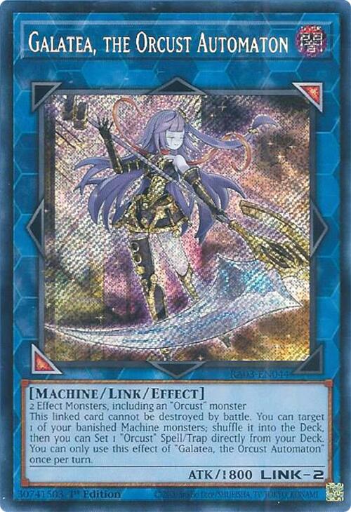 Galatea, the Orcust Automaton (Secret Rare) [RA03-EN044] Secret Rare | Fandemonia Ltd