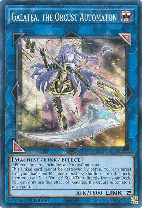 Galatea, the Orcust Automaton [RA03-EN044] Super Rare | Fandemonia Ltd