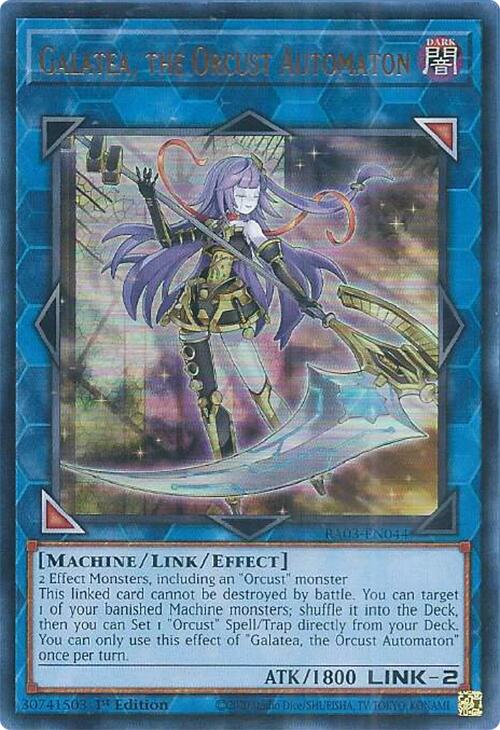 Galatea, the Orcust Automaton (UR) [RA03-EN044] Ultra Rare | Fandemonia Ltd