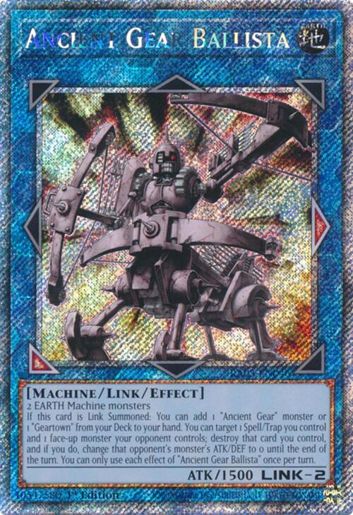 Ancient Gear Ballista (Platinum Secret Rare) [RA03-EN046] Platinum Secret Rare | Fandemonia Ltd