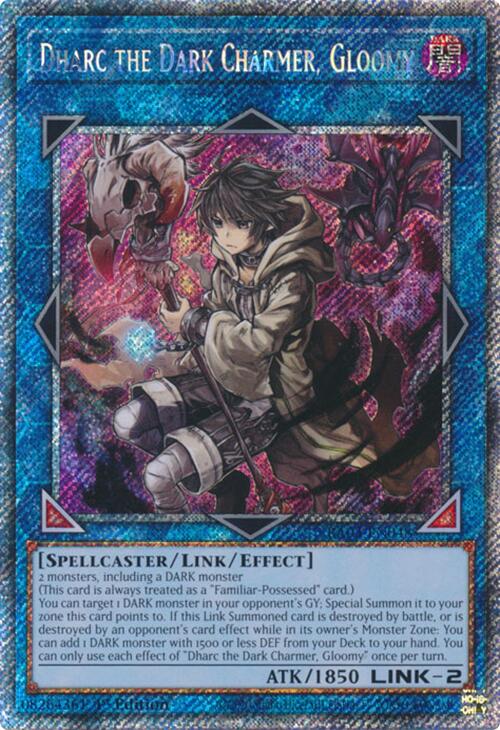 Dharc the Dark Charmer, Gloomy (Platinum Secret Rare) [RA03-EN048] Platinum Secret Rare | Fandemonia Ltd