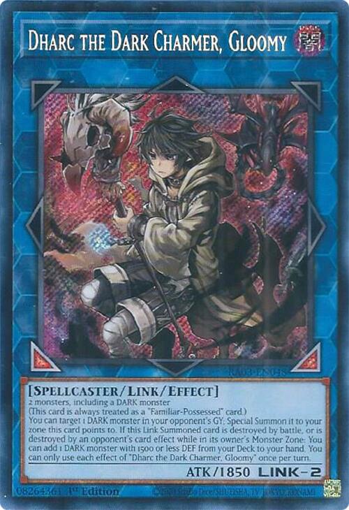 Dharc the Dark Charmer, Gloomy (Secret Rare) [RA03-EN048] Secret Rare | Fandemonia Ltd