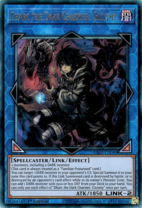 Dharc the Dark Charmer, Gloomy (UTR) [RA03-EN048] Prismatic Ultimate Rare | Fandemonia Ltd