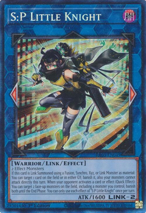 S:P Little Knight (CR) [RA03-EN049] Prismatic Collector's Rare | Fandemonia Ltd