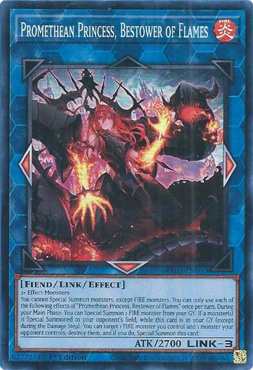 Promethean Princess, Bestower of Flames [RA03-EN050] Super Rare | Fandemonia Ltd