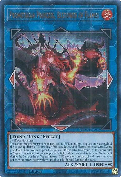 Promethean Princess, Bestower of Flames (UR) [RA03-EN050] Ultra Rare | Fandemonia Ltd