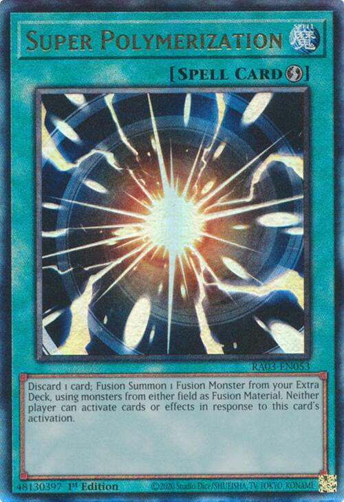 Super Polymerization (UTR) [RA03-EN053] Prismatic Ultimate Rare | Fandemonia Ltd