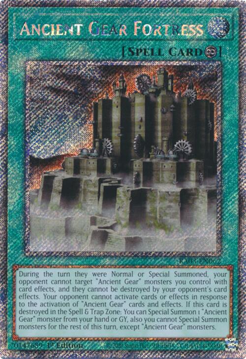 Ancient Gear Fortress (Platinum Secret Rare) [RA03-EN062] Platinum Secret Rare | Fandemonia Ltd