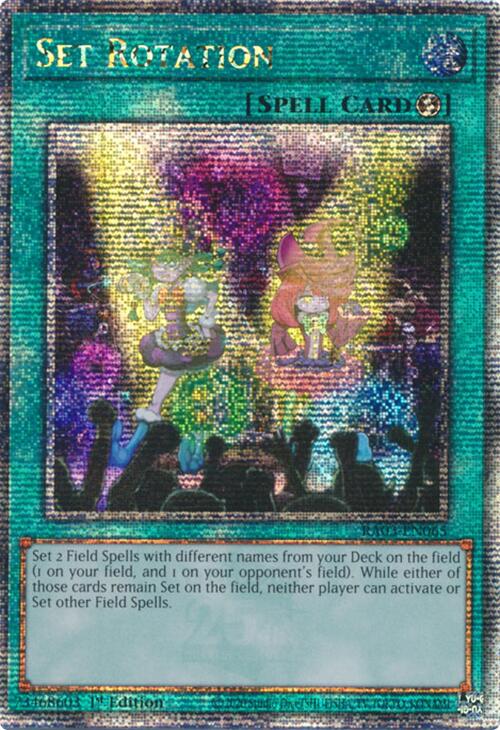 Set Rotation (Quarter Century Secret Rare) [RA03-EN065] Quarter Century Secret Rare | Fandemonia Ltd