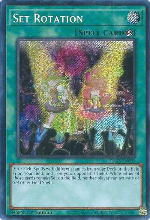 Set Rotation (Secret Rare) [RA03-EN065] Secret Rare | Fandemonia Ltd