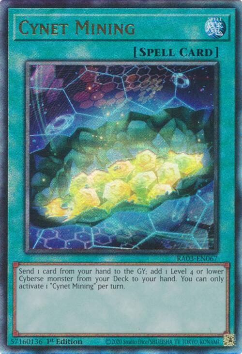 Cynet Mining (UTR) [RA03-EN067] Prismatic Ultimate Rare | Fandemonia Ltd