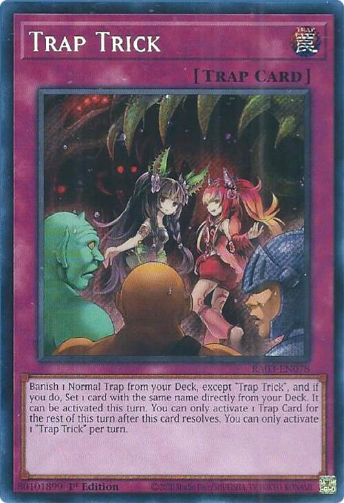 Trap Trick (Secret Rare) [RA03-EN078] Secret Rare | Fandemonia Ltd