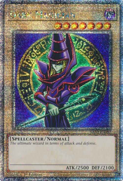 Dark Magician (Quarter Century Secret Rare) [RA03-EN080] Quarter Century Secret Rare | Fandemonia Ltd