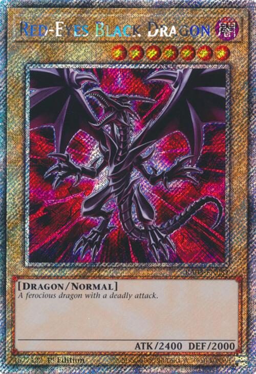 Red-Eyes Black Dragon (Platinum Secret Rare) [RA03-EN081] Platinum Secret Rare | Fandemonia Ltd