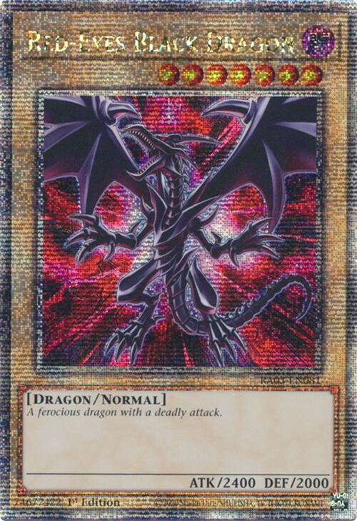 Red-Eyes Black Dragon (Quarter Century Secret Rare) [RA03-EN081] Quarter Century Secret Rare | Fandemonia Ltd