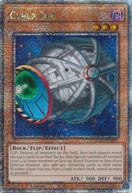 Cyber Jar (Quarter Century Secret Rare) [RA03-EN095] Quarter Century Secret Rare | Fandemonia Ltd