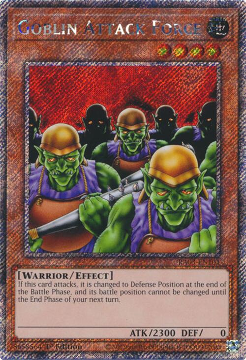 Goblin Attack Force (Platinum Secret Rare) [RA03-EN101] Platinum Secret Rare | Fandemonia Ltd