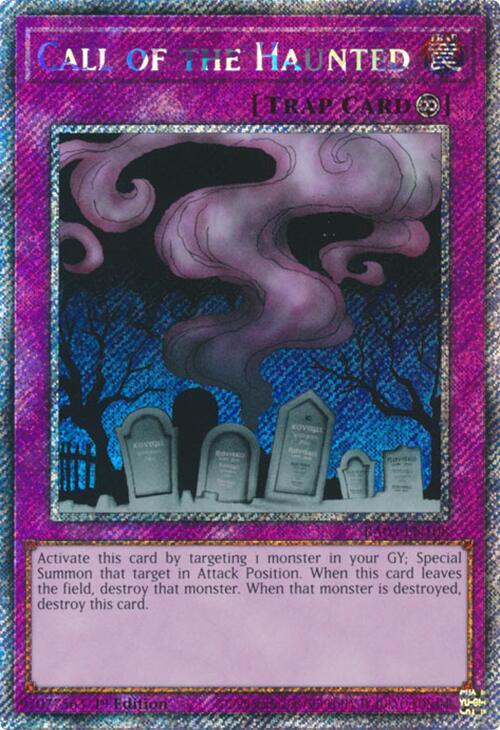 Call of the Haunted (Platinum Secret Rare) [RA03-EN108] Platinum Secret Rare | Fandemonia Ltd