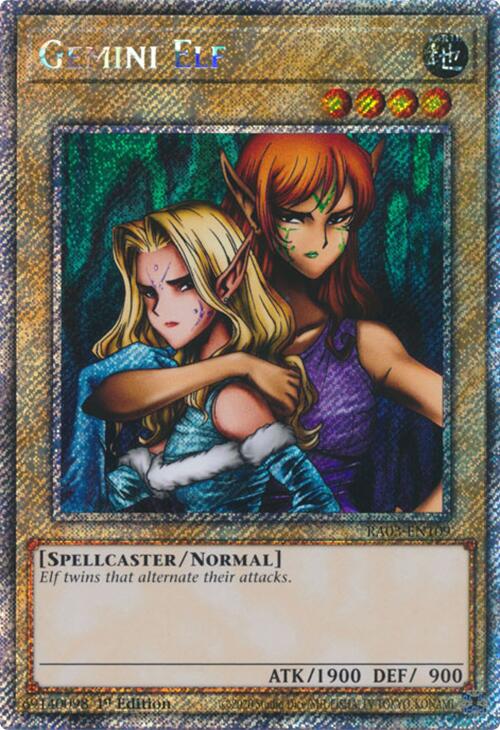 Gemini Elf (Platinum Secret Rare) [RA03-EN109] Platinum Secret Rare | Fandemonia Ltd