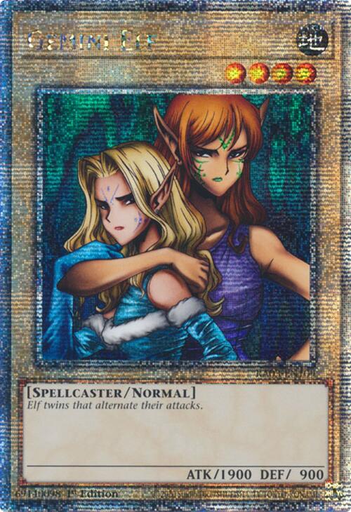 Gemini Elf (Quarter Century Secret Rare) [RA03-EN109] Quarter Century Secret Rare | Fandemonia Ltd