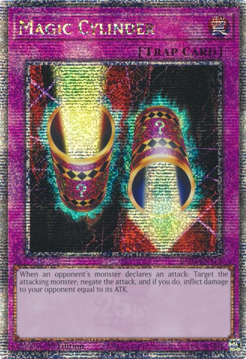 Magic Cylinder (Quarter Century Secret Rare) [RA03-EN115] Quarter Century Secret Rare | Fandemonia Ltd