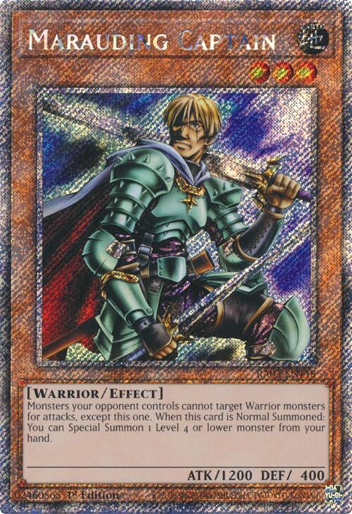 Marauding Captain (Platinum Secret Rare) [RA03-EN118] Platinum Secret Rare | Fandemonia Ltd